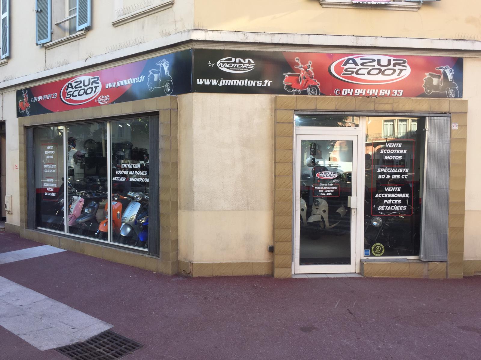 Magasin Scooter et Moto SaintRaphaël (83) JM Motors